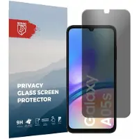 Rosso Privacy Screen Protector Geschikt voor de Samsung Galaxy A05s - 9H Gehard Glas - Case Friendly Tempered Glass - Eenvoudige Installatie