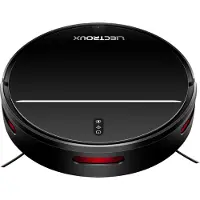 Liectroux Robotstofzuiger Met Dweilfunctie-2-in-1 Dweilrobot-4000 Pa Zuigkracht-Gyroscopische Navigatie-App Bediening-120 Minuten-33,5 x 33,5 x 7,4 cm