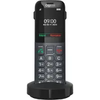 Gigaset Comfort 600R Sim - Black - met burolader - Senioren vaste telefoon met SIMkaart (4G / LTE)