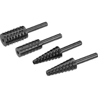 Irwin Rasp Set 4PCS - conisch en cilinder - geschikt voor hout en metaal