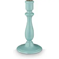 Pip studio Kaarsenhouders - Decoratie - Kandelaar van Hout - Lichtblauw - 13x25cm