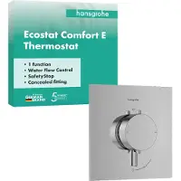 Hansgrohe Afbouwdeel Ecostat Comfort E Inbouwthermostaat Voor 1 Functie Chroom