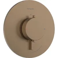 Hansgrohe Afbouwdeel Ecostat Comfort S Inbouwthermostaat Voor 1 Functies Brushed Bronze