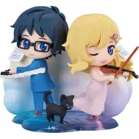 Good Smile Company Your Lie in April Qset Mini-Figure 2-Pack Kaori Miyazono & Kosei Arima 9 cm