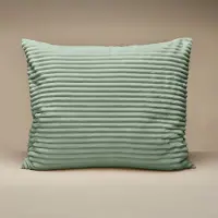 Zelesta Special Teddy Groove Kussensloop Set van 2 - Groen 80x80cm