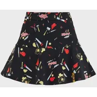 Killstar - Gothic Minirok - Child's Play - It's Time To Play minirok - XS tot XXL - voor Vrouwen - meerkleurig - Maat XL