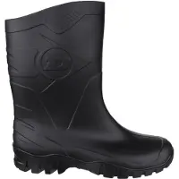 Dunlop Dee Calf K580011 Heren Wellington Laarzen (Zwart)