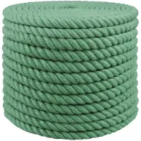 vidaXL Jute Touw 20 mm Groen 100% Tossa jute