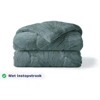 Zelesta Pure Design Katoen Dekbed - Botanical Green 200x200cm