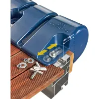 PLASTIMO Dock Pin Set Zilver