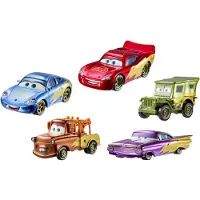 Mattel Disney en Pixar Cars Race om de 20ste Verjaardag van Radiator Springs te Vieren - Set van 5
