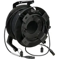 Klotz M4X1-100 SQ422Y on GT310 XLR microfoonkabel op haspel