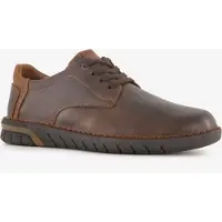 Hush puppies leren heren veterschoenen bruin maat 46