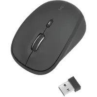 Logilink ID0193 Maus Funk 2,4 GHz 3-Button, schwarz