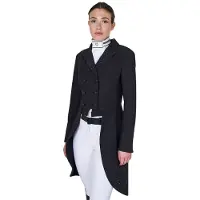 Equestro Slipjas Strass Black Label Zwart M