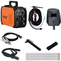 Kibani Lasapparaat TIG-200S incl. 10 Wolfraamelektroden - TIG & MMA Lasapparaat tot 4.0 mm - IGBT-Inverter-Technologie - Compact en Lichtgewicht - Elektrisch Lasapparaat 220V - RVS / Elektrode Lassen
