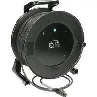 Klotz M2DX-100 MC2000 SW XLR microfoonkabel op haspel