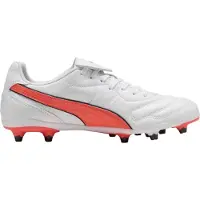 Puma Liga King voetbalschoenen voor heren, stevige zool (Poema Wit)
