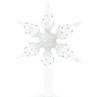 Swarovski Kerst Piek 2024 5685838 beeldje | kerstdecoratie wit kristal decoratie stijlvolle kerst 2024 decoratie