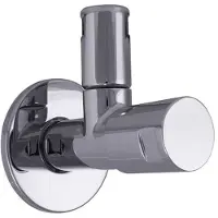 Schlosser JS DESIGN-TEC ECKVENTIEL, N. SELBSTBEDIEND, CLASSIC LINE, 1/2", HOOGGLANZEND CHROOM, DVGW-gekeurd