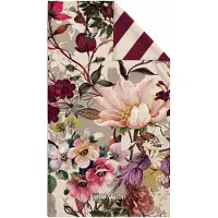 Melli mello | Botanical Bloom | Strandlaken 90x180cm | Gewafeld Microvezel | Dubbelzijdige Print | Sneldrogend