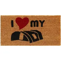 Hamat kokosmat i love my vouwwagen