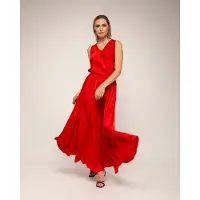 Tantra Lange uitlopende rok met elastische taille