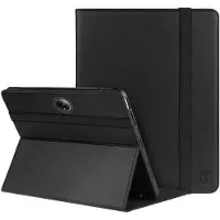 Rosso Element Hoes Geschikt voor OnePlus Pad Go / Oppo Pad Neo / Air 2 | Book Case | Volledige bescherming | Elastische band | Sleep/Wake functie | Met Penhouder | Verstelbare standaard | Zwart