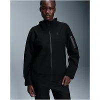ON Trek Jacket 1 W Black Black Maat: XL | Regenjassen Outlet | Dames | Zwart