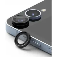 Ringke Frame Glass Geschikt voor Samsung Galaxy Z Flip 6 - Camera Protector Tempered Glass 2-Pack