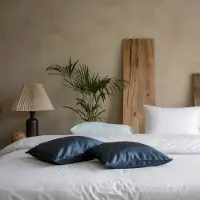 Silk Heaven 2x Zijden Kussensloop 50x70cm Blauw Hotelsluiting 19 Momme - Kussensloop set - Luxe Silk Kussensloop 100% moerbei zijde - Zijde kussensloop - - 50x70cm / Hotelsluiting