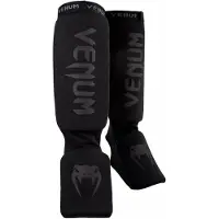 Venum Kontact Scheenbeschermer Black/Black XS