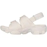 SKECHERS Dames/Dames Platte Hak Sandalen (Natuurlijk)