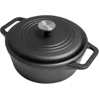 Victoria gietijzeren geëmailleerde braadpan 3,8 l