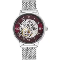 Pierre Lannier Analoog horloge bordeaux