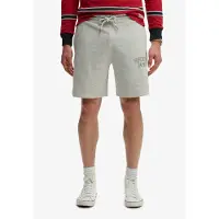 Superdry Broek lichtgrijs / zwart