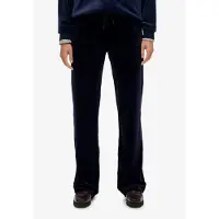 Superdry Dames Jogger Country Club Velours Navy Joggerbroek (M), Casual, Polyester, Marineblauw W7011223A