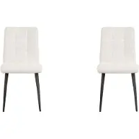 Label51 - Eetkamerstoel Juul - Beige - 45x54x89cm - Set van 4