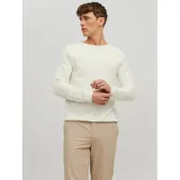 Jack & Jones Trui 'JJEHill' natuurwit
