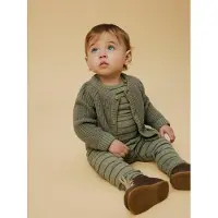 Lil´ Atelier Rompertje/body 'NBMKail' kaki / olijfgroen