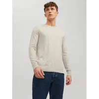 Jack & Jones Sweatshirt 'JJEmil' beige gemêleerd