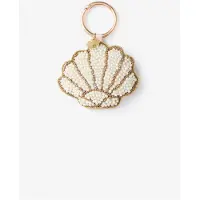 Sissy-Boy Witte schelp bag charm