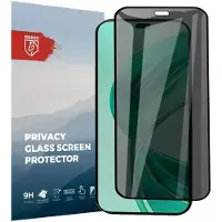 Rosso Privacy Screen Protector Geschikt voor de Honor 200 Lite - 9H Gehard Glas - Case Friendly Tempered Glass - Eenvoudige Installatie
