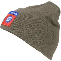 Fostex Garments - Beanie 82nd Airborne (kleur: US olive 1942 / maat: NVT)