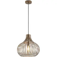 Freelight Hanglamp Aglio Brons-Goud Metaal Ø 38cm