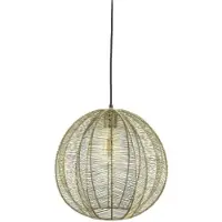 By-Boo Industriële hanglamp Floss small 1-lichts brons
