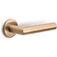Formani Basics LB2-22 EN1906/3 deurkruk geveerd op rozet - PVD licht brons