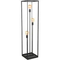 Present Time - Vloerlamp Tetto - Zwart - 30x30x135cm