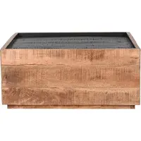 Label51 - Salontafel Noble - Bruin - 80x80x37cm