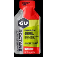 GÜ Roctane Ultra Endurance Doos Met Energierepen Kers En Limoen 32g 24 Eenheden